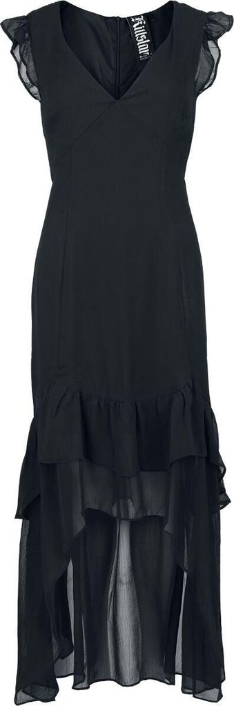 Killstar Langes Kleid Damen Forest Fable - Misty Hollow Maxi Dress schwarz L