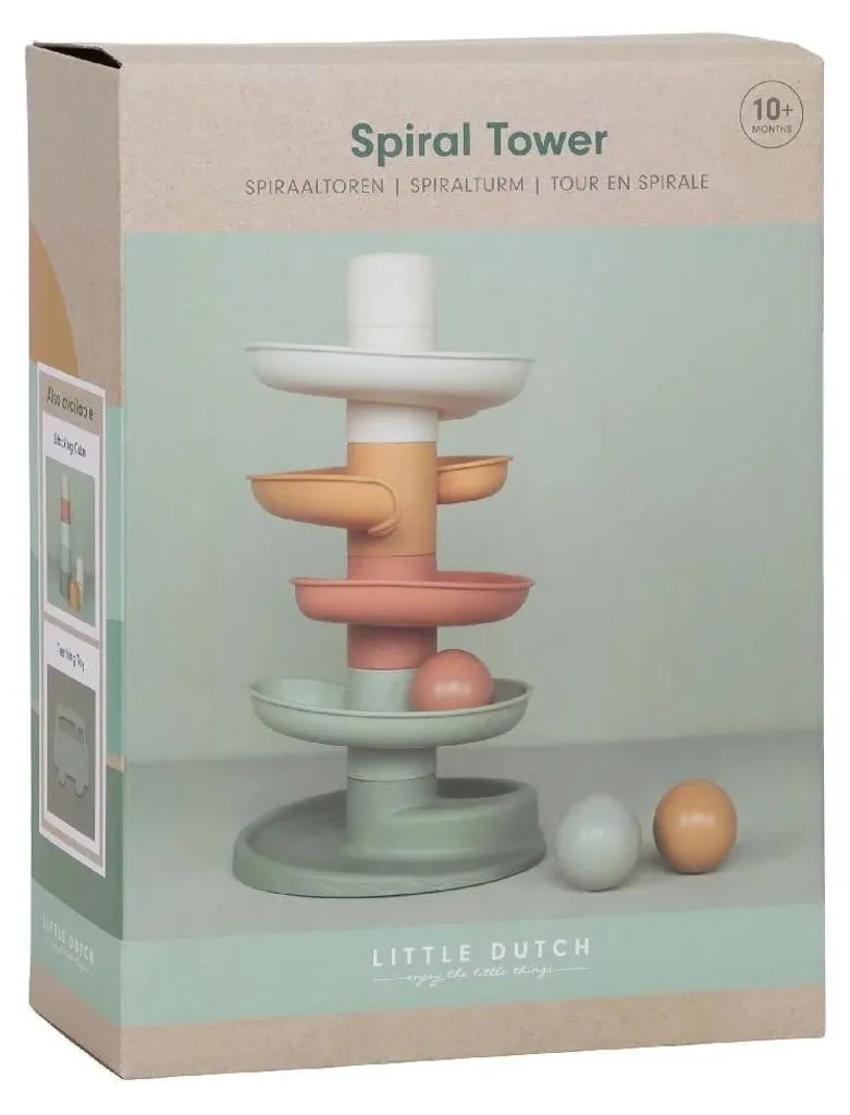Little Dutch Spiraaltoren : Tour de Spirale Vintage et Circuit de Billes