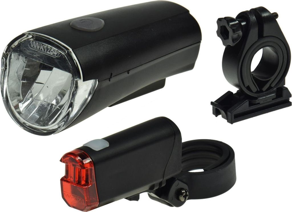 Fahrrad LED-Beleuchtungsset CFL 30 30Lux StVZO zugelassen Produktbild 