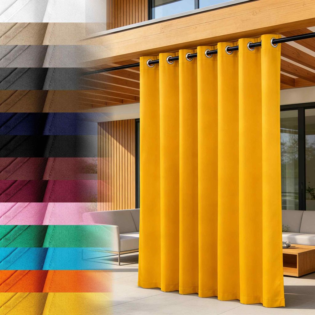 Lantigo Tenda da esterno Giallo 155x180 cm impermeabile | Immagine del prodotto 
