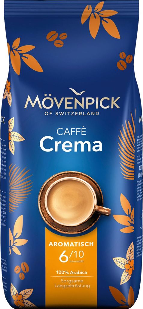 MÖVENPICK CAFFÈ CREMA kawa ziarnista mocna arabica 1,0 kg Zdjęcie produktu 7