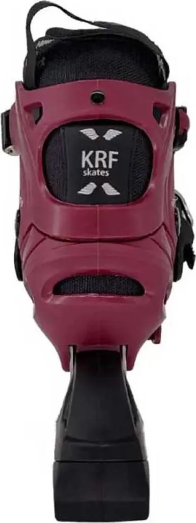 Patins Inline Violet avec Coque Rigide et Taille Réglable 34-37 Krf