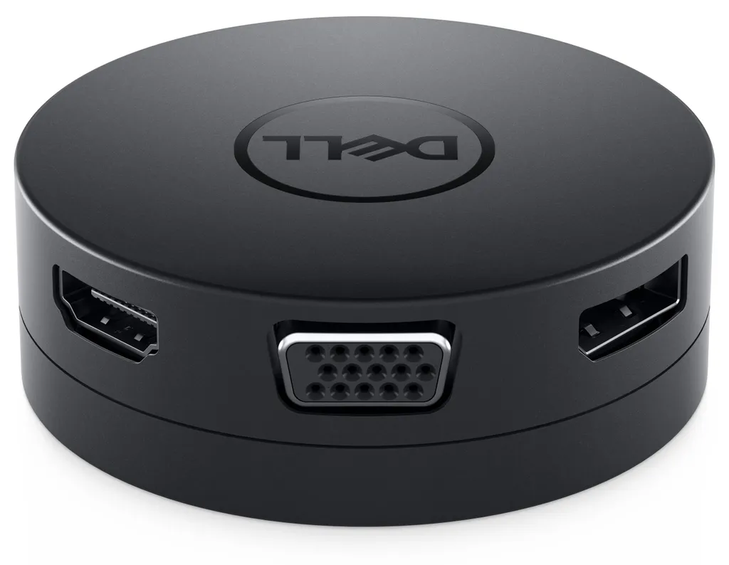Adaptateur Dell DA-300 USB-C Mobile Adapter 6-en-1 Compact Noir - 7