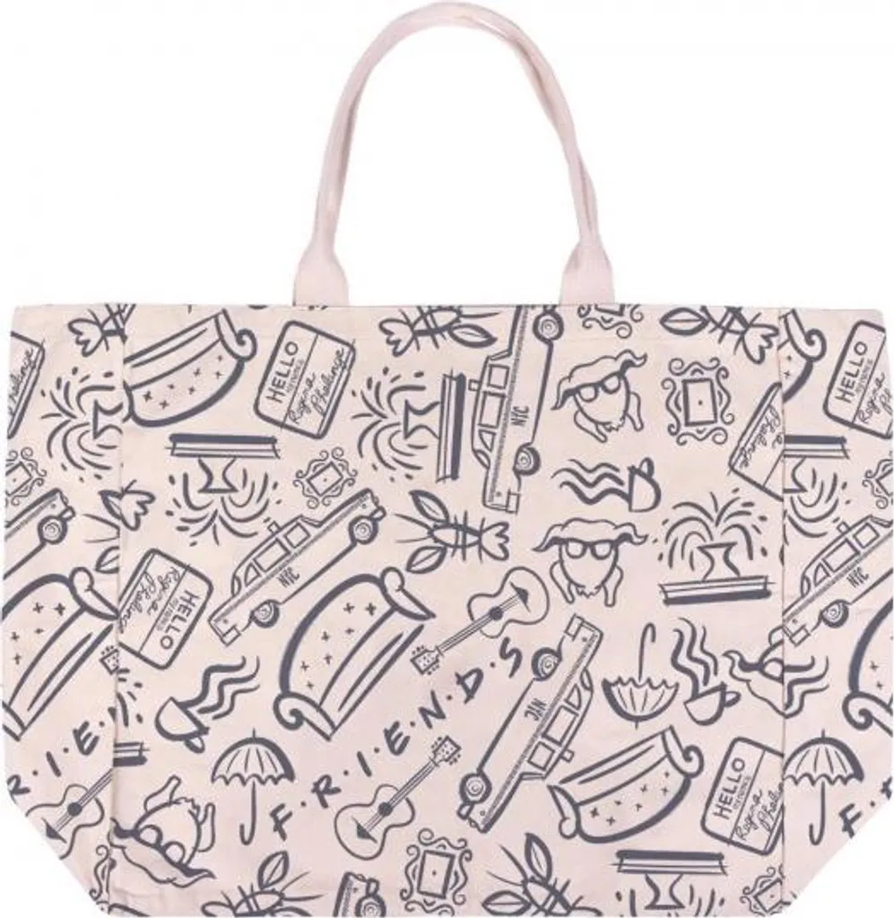 Borsa in cotone FRIENDS, 2100003324
