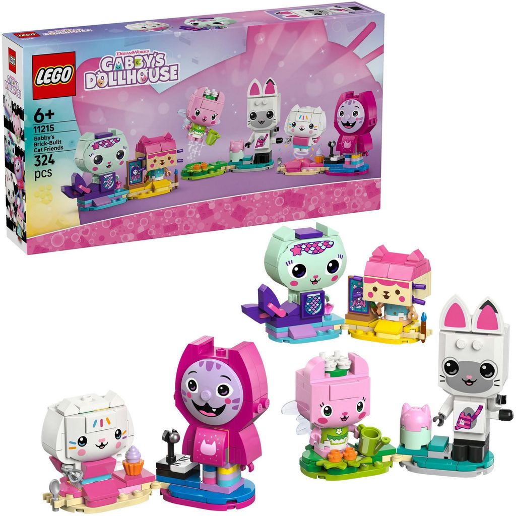 LEGO GABBY’S DOLLHOUSE 11215 Gabby's Brick-Built Cat Immagine del prodotto 