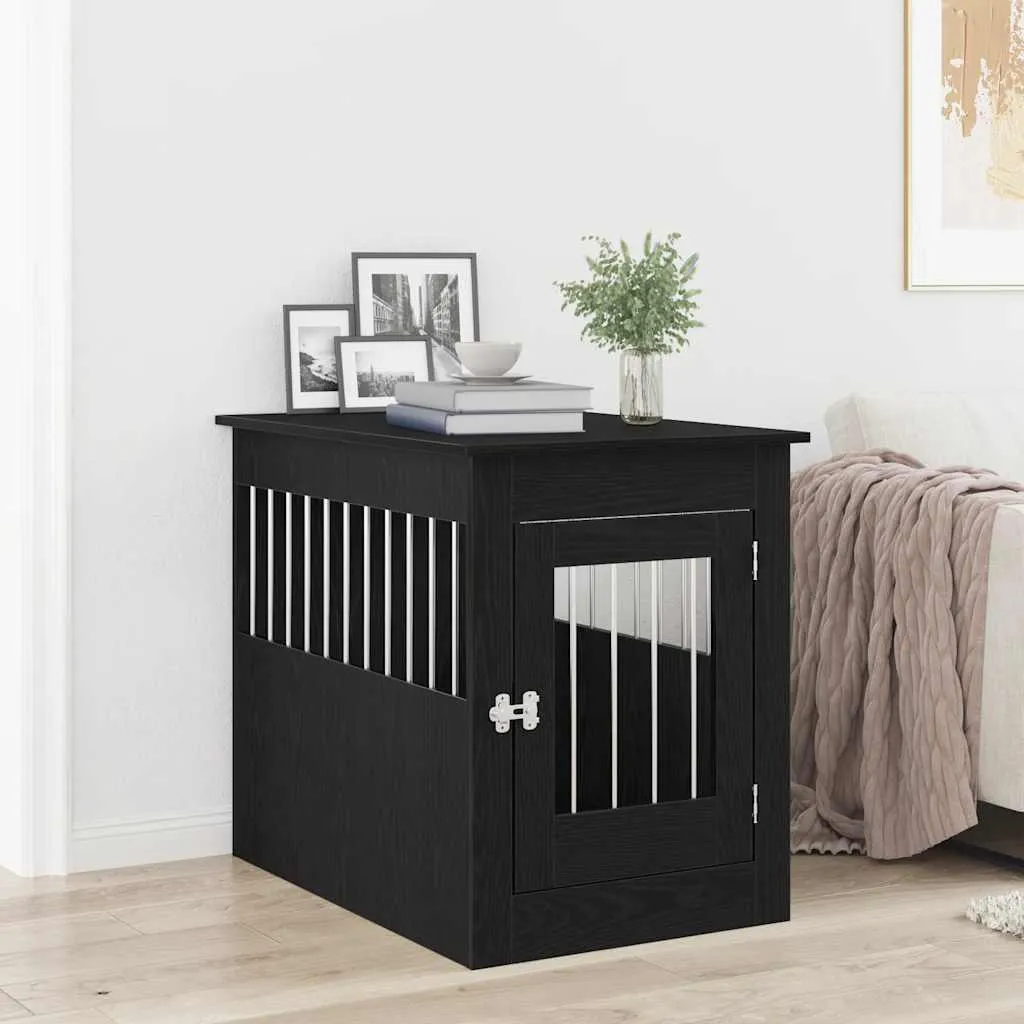 Elegante Mobile Cuccia Cani Cloris 2025 | Rovere Nero 80x55x68 | Qualità