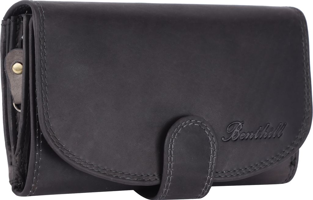 Benthill Damen Geldbörse Echt Leder - Portemonnaie mit RFID Produktbild 