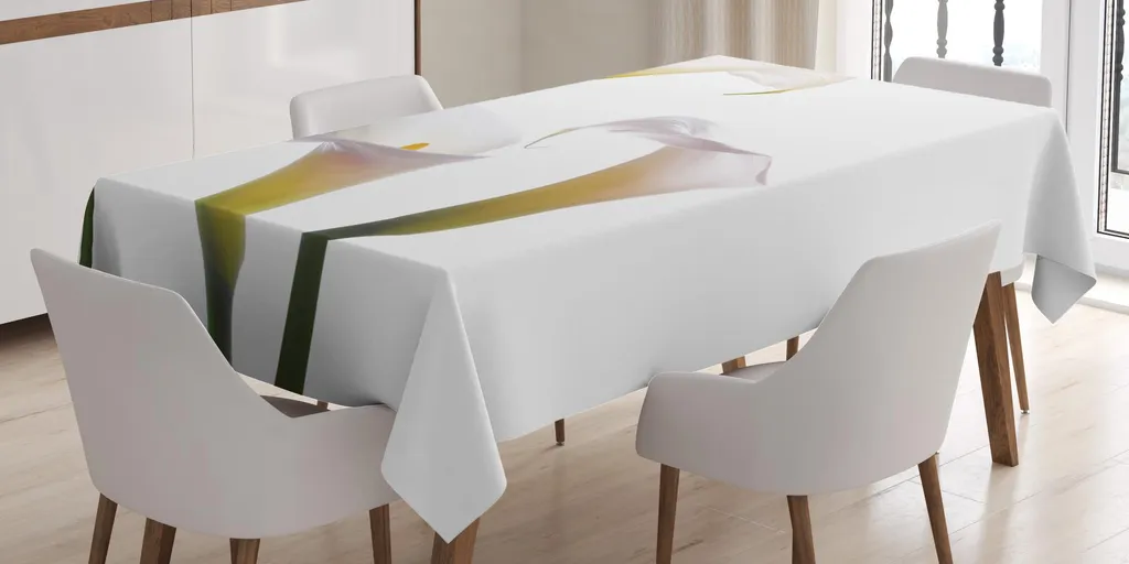 Tovaglia ABAKUHAUS Calle in Fiore 140x170 cm - Stile Floreale Premium