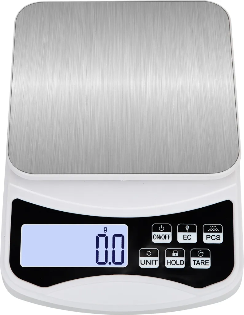 Balance de cuisine 5kg graduation 0,1g INF avec écran LCD et fonction Tare