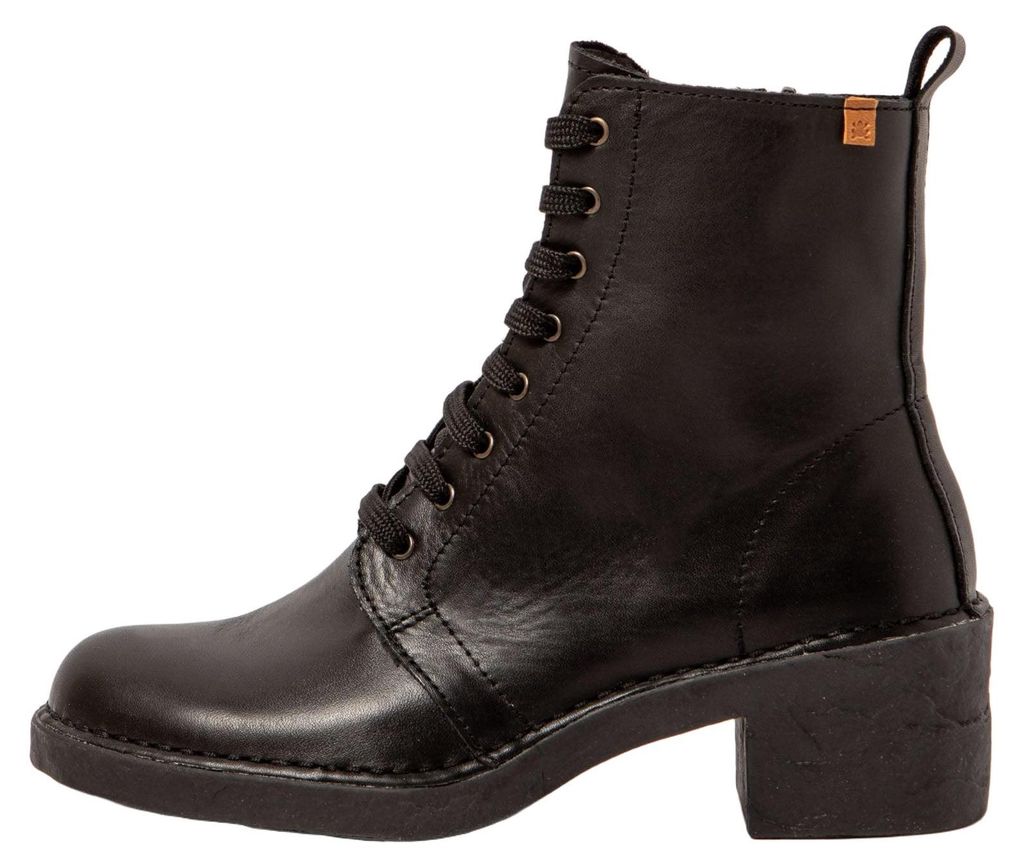El Naturalista Stiefeletten mit Absatz Damen N5660S SOFT NAPPA BLACK / TICINO Farbe Schwarz