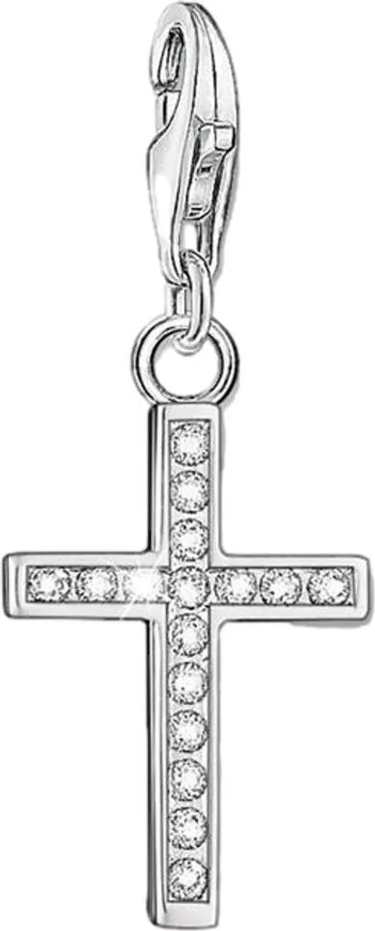Charm Thomas Sabo Croce 0049 Argento e Zirconi | Prezzo Speciale