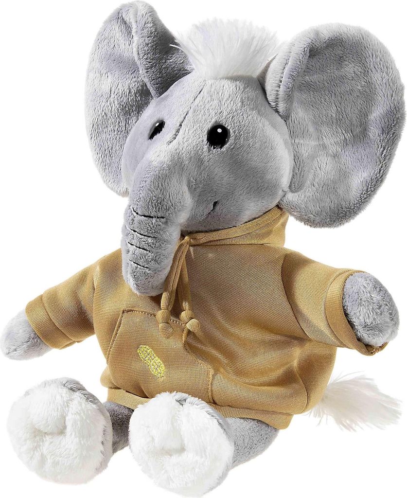Heunec HOODY CREW Elefant "Eddy Erdnuss" Größe 35 cm