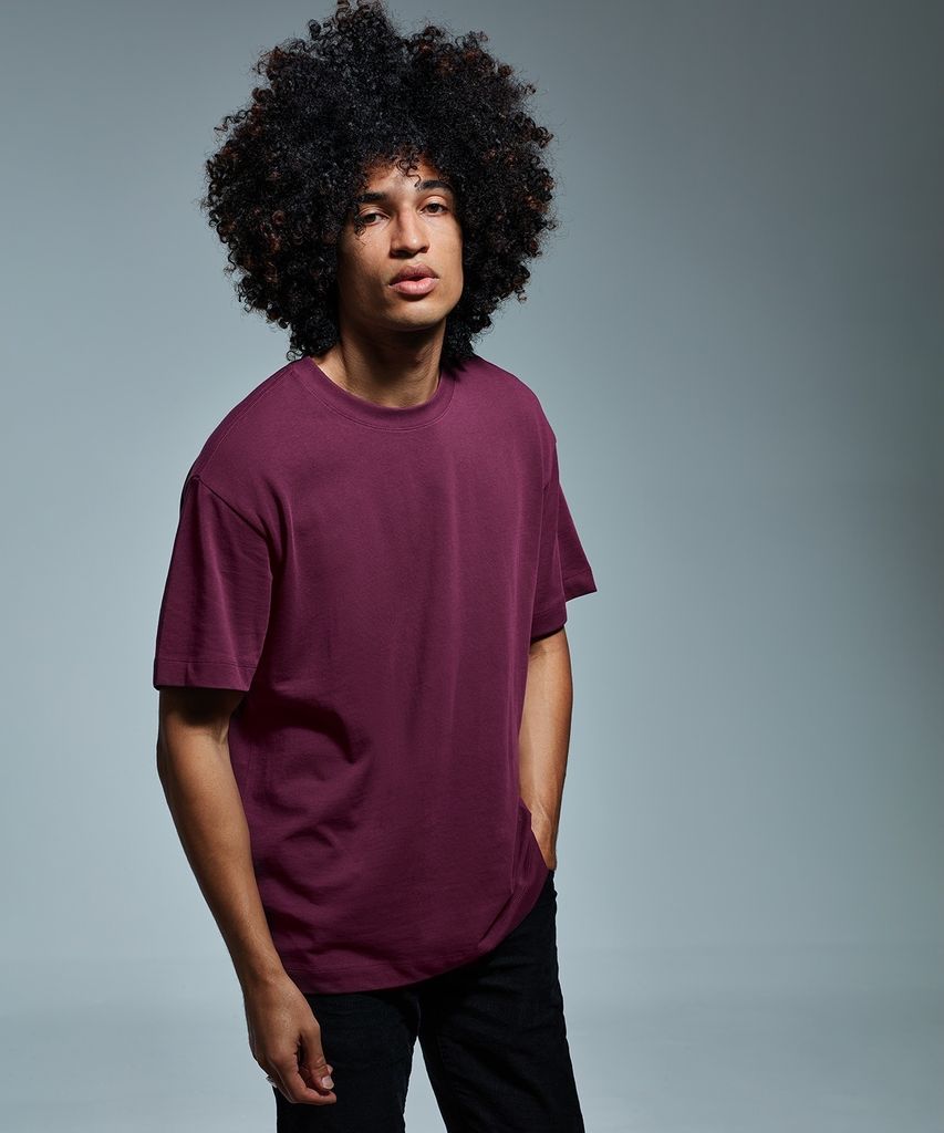 Anthem - T-Shirt Schwer für Herren RW8368 (3XL) (Burgunderrot)