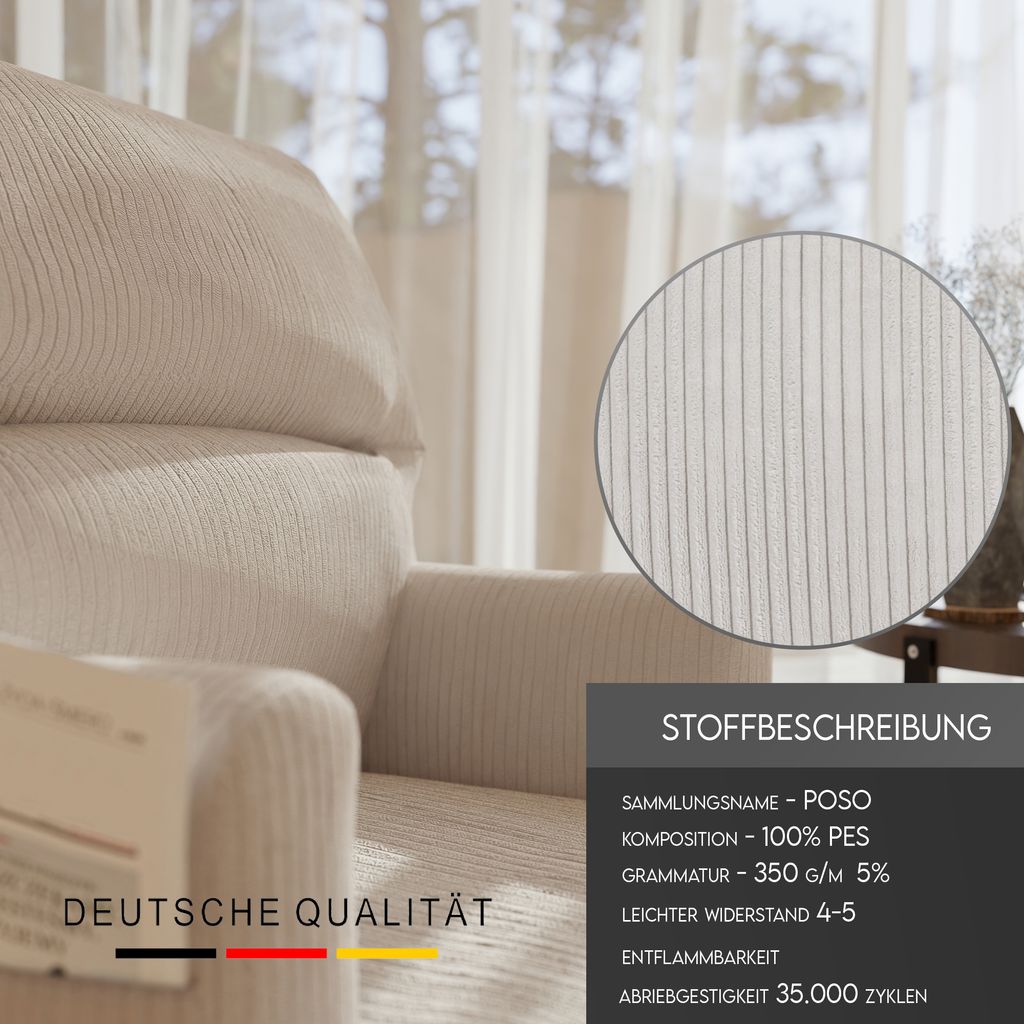 Liegesessel Sessel Relaxsessel Nemo mit Fußhocker Produktbild 5