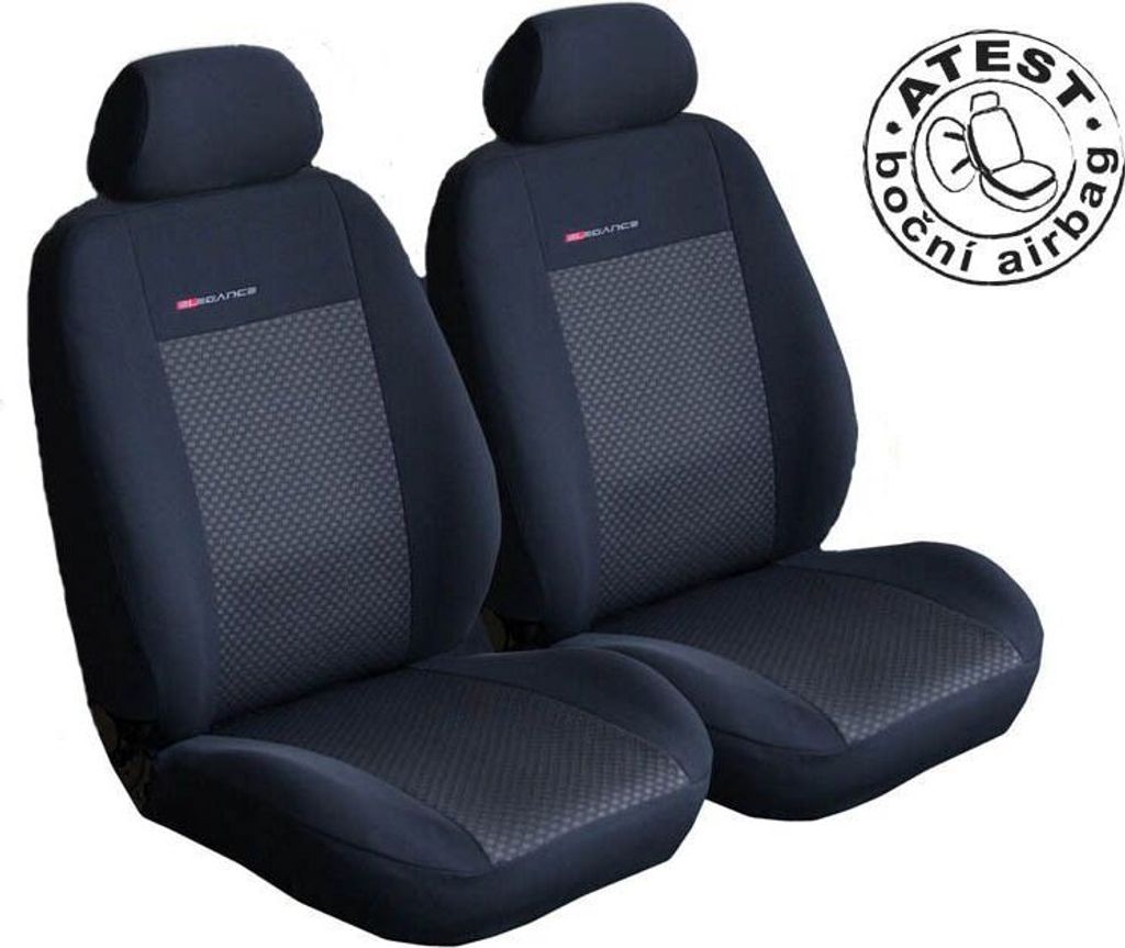Autopotahy Toyota Corolla Verso I, od r. 2002-2007, černé