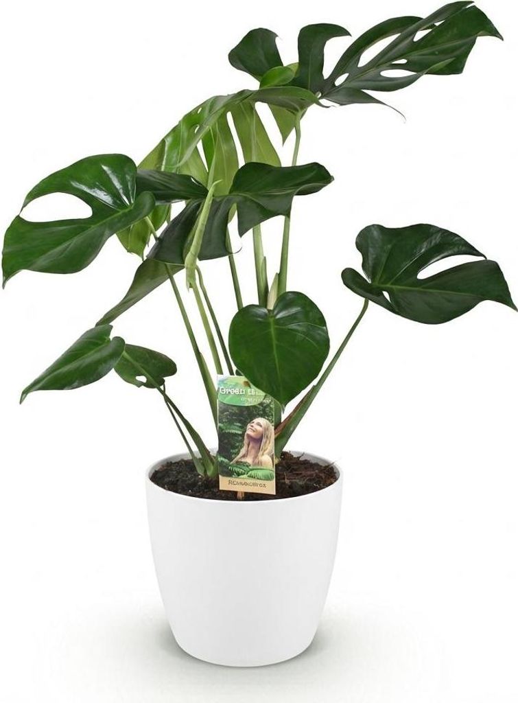 Monstera Deliciosa Zimmerpflanze 80cm Ø21cm Fensterblatt Zimmerpflanze im Topf