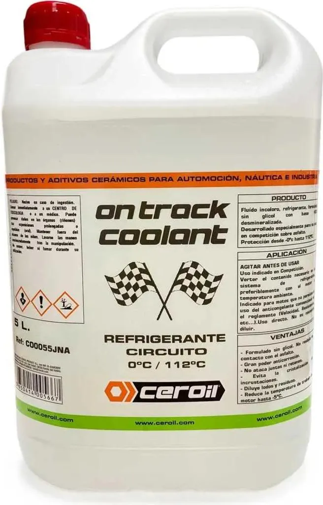 Liquide de refroidissement 5L pour entretien moteur et protection circuit