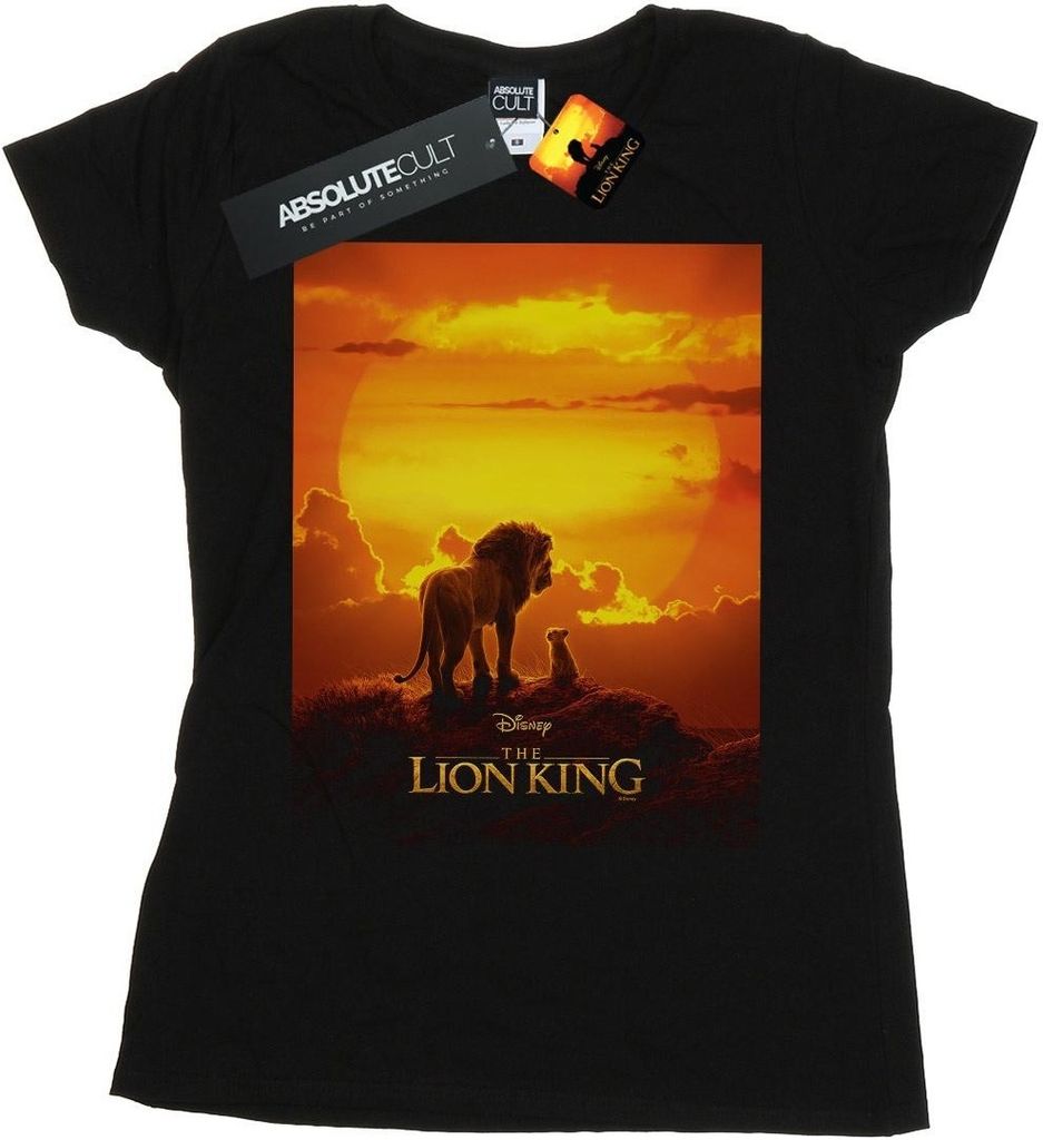 Disney - "The Lion King" T-Shirt für Damen BI25100 (XXL) (Schwarz)