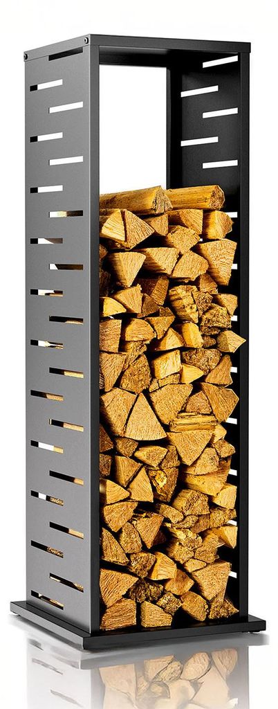 Luma Grid, kovový regál na dřevo do interiéru i exteriéru, Obrázek produktu 