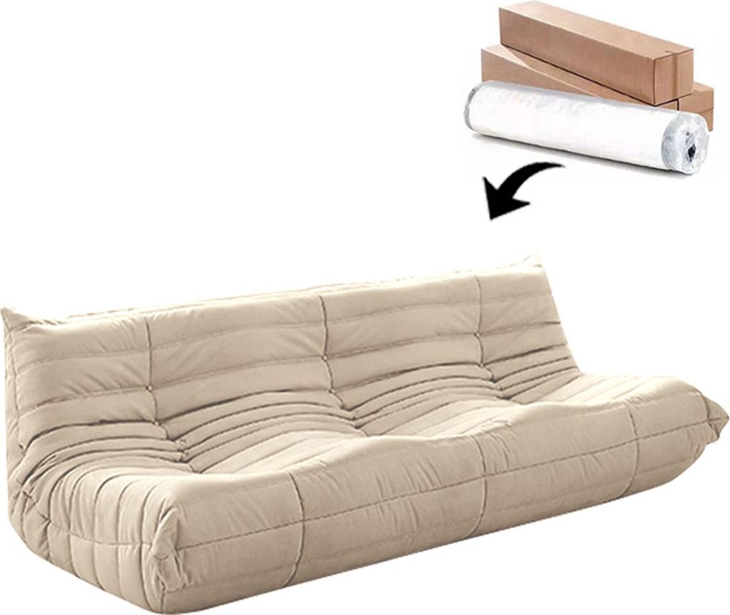 TWSOUL beanbag podlahová pohovka, beanbag pohovka, húsenica Obrázok produktu 