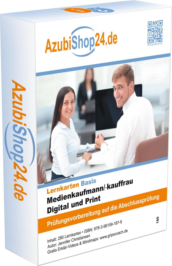 AzubiShop24.de Basis-Lernkarten Medienkaufmann /-frau Digital und Print