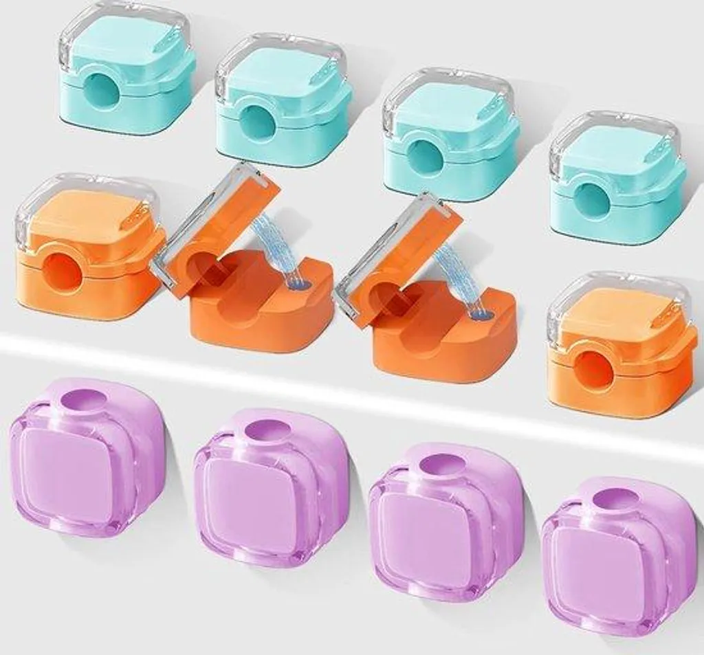 Finissez-en avec les fils emmêlés - Supports magnétiques pour câbles x12