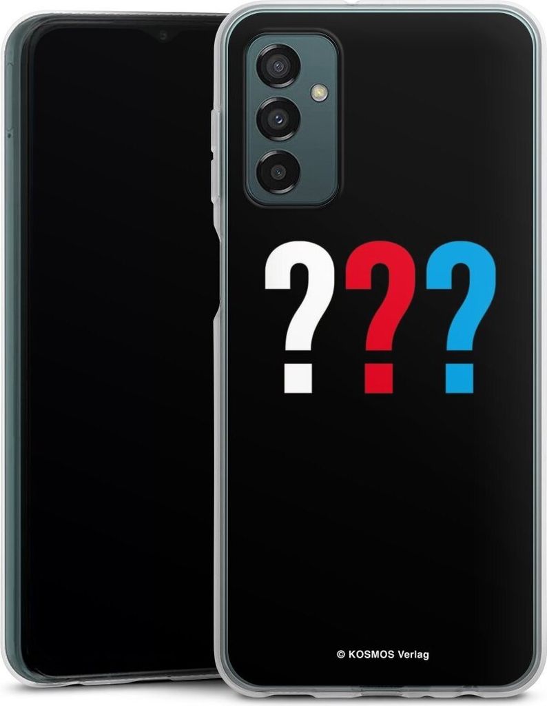 DeinDesign Handyhülle für Samsung Galaxy M23 5G Silikon Hülle Case Smartphone Schutzhülle Logo Offizielles Lizenzprodukt Die drei ???