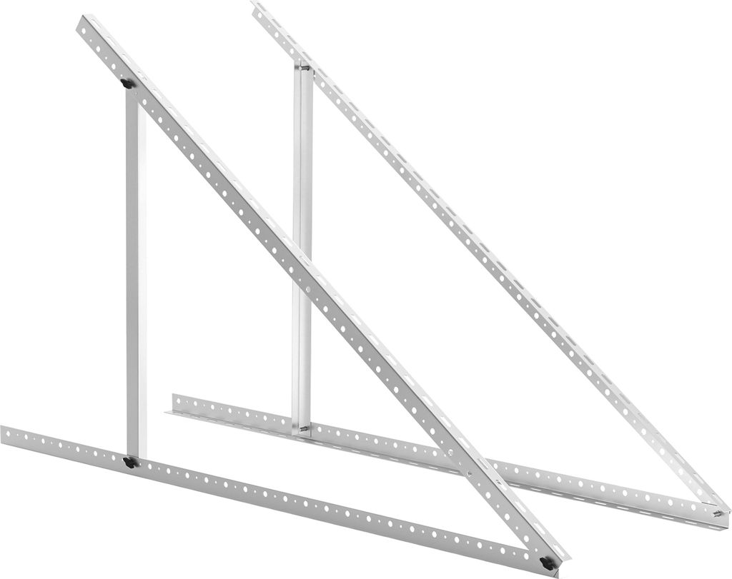 Jopassy Solarpanel PV Halterung 104cm Solarmodul 0°-90° Aufständerung Photovoltaik DE 2X