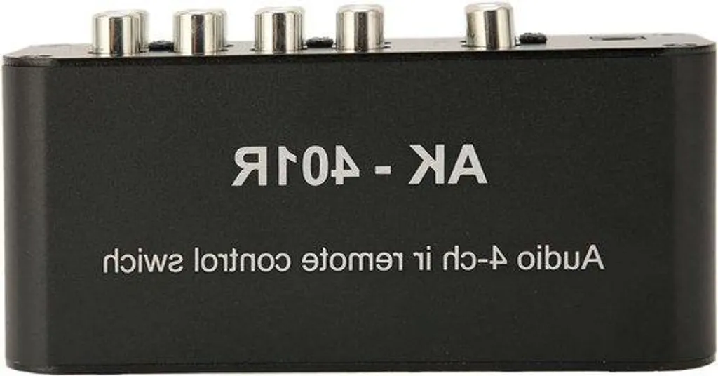 Sélecteur AV 4 ports RCA : ne débranchez plus vos câbles pour changer