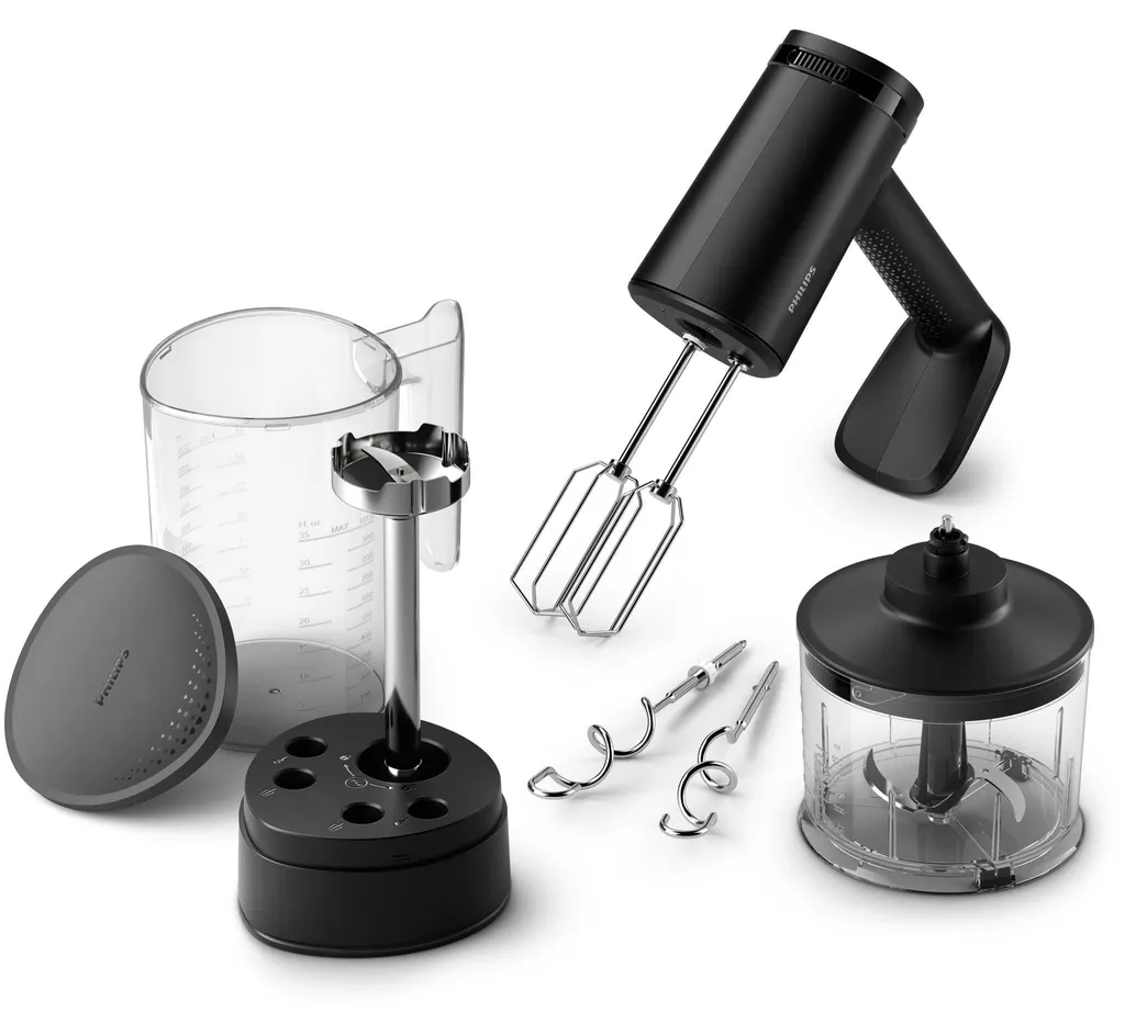 Batteur Philips HR3781/20 500W Mélange sans Effort et sans Grumeaux
