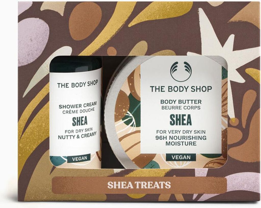 The Body Shop G1 Intro Shea Geschenkset Shower Cream 60ml/Body Butter 50ml