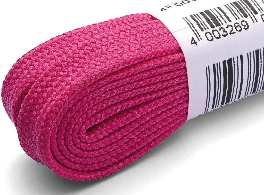 RINGELSPITZ - Neonsenkel flach - 130 cm, leuchtviolett Produktbild 