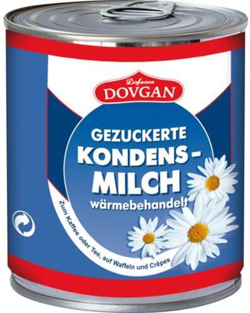 Dovgan Gezuckerte Kondensmilch 397g Produktbild 