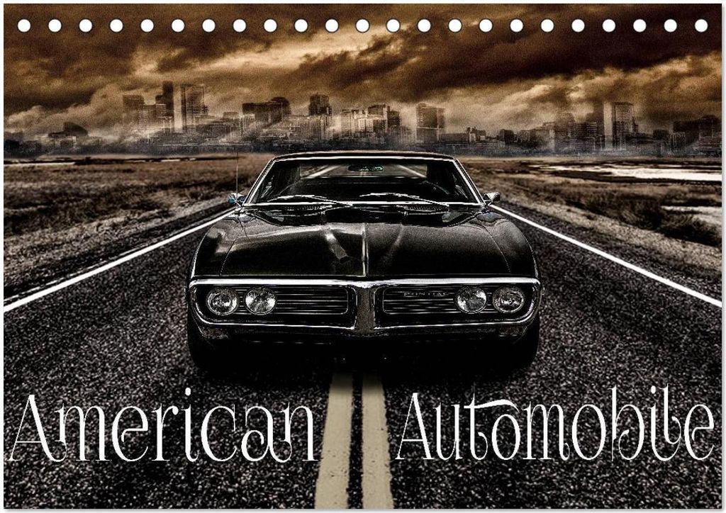 American Automobile (Tischkalender 2026 DIN A5 quer), CALVENDO Monatskalender