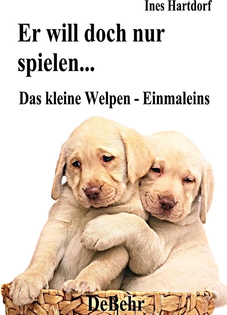 Er will doch nur spielen - das kleine Welpen - Einmaleins: Ein Handbuch zur Erziehung, Ernährung, Pflege und Aufzucht des Welpen