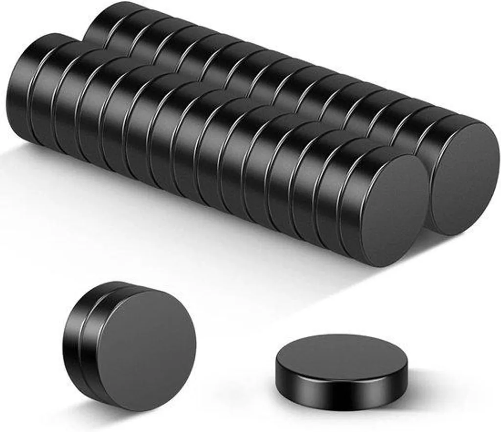 Lot de 30 petits aimants puissants en néodyme 10x3 mm pour tableaux