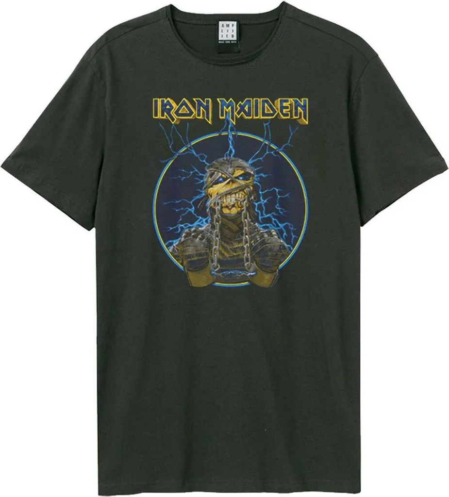 T-shirt Vintage Amplified Mummy : Style Rock sans décoloration XS