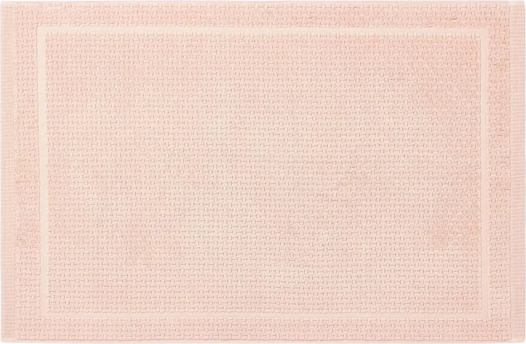 Westwing Niam Tappeto Bagno Rosa 60x90 Antiscivolo in Cotone Premium