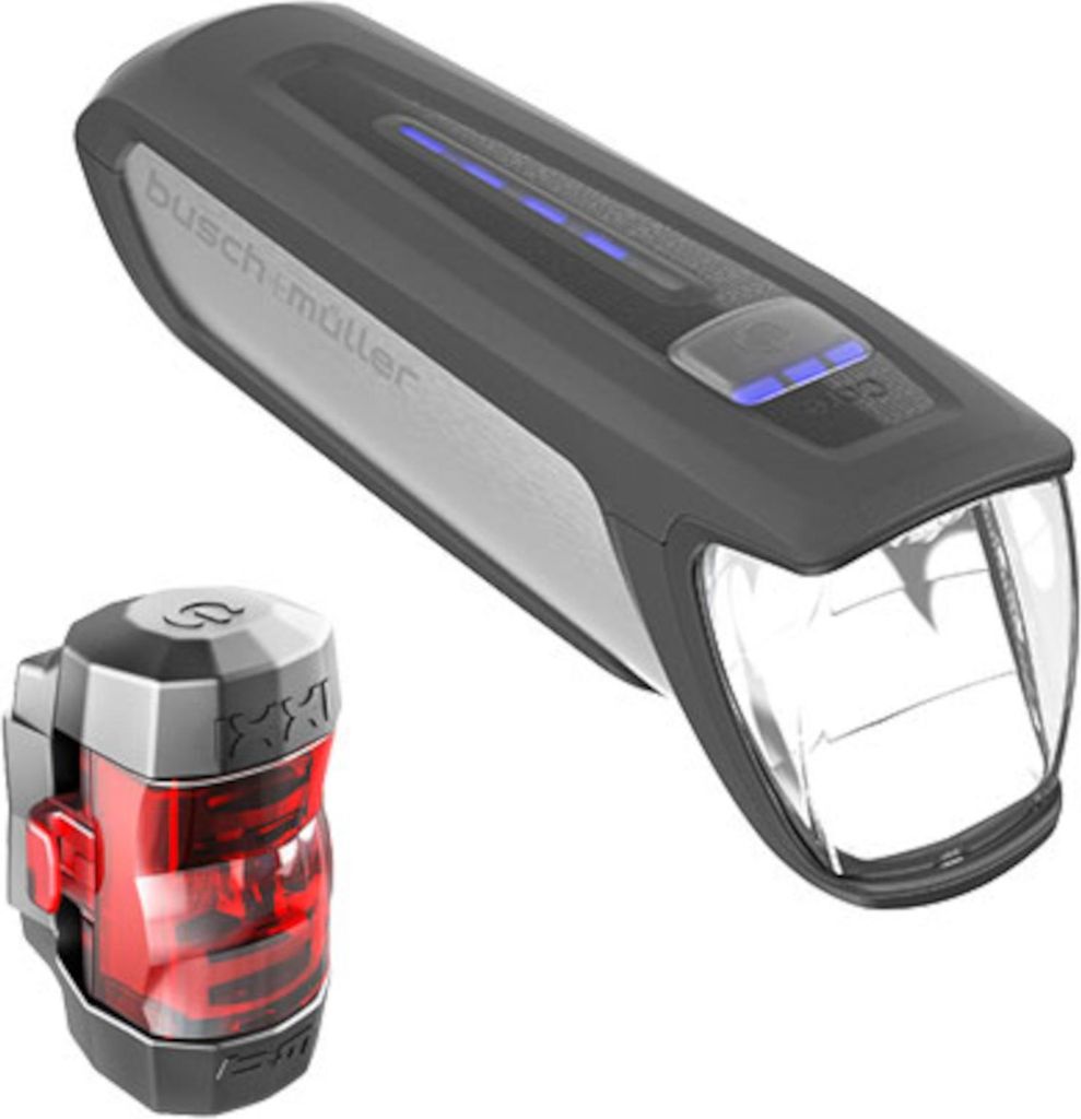 Busch + Müller Busch&Müller LED-Akku-Beleuchtungsset b&m Ixon