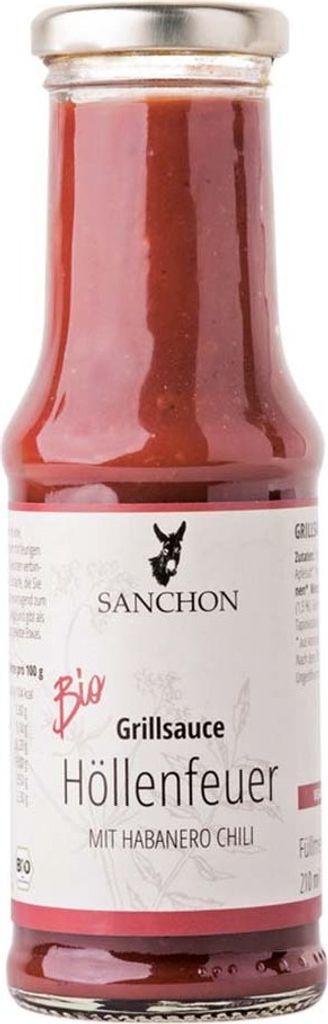 Sanchon Höllenfeuer Grillsauce 200ml