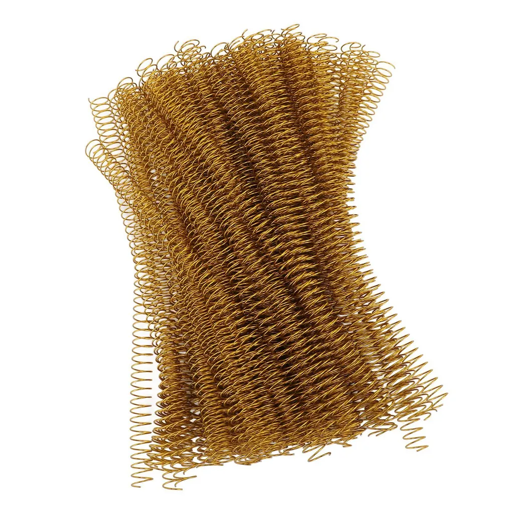 Bobines de reliure en spirale en fer 14.3mm pour 115 feuilles (x100)