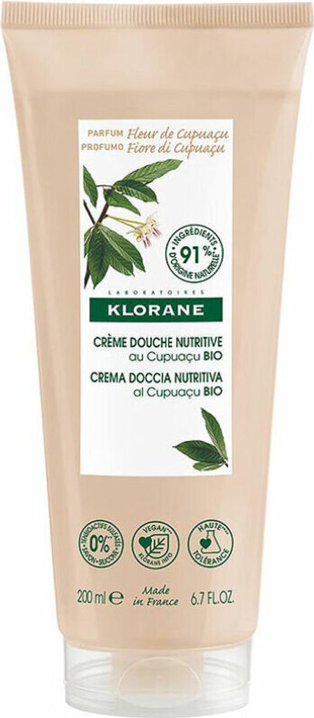 Klorane Shower Cream With Organic Cupuacu Flower