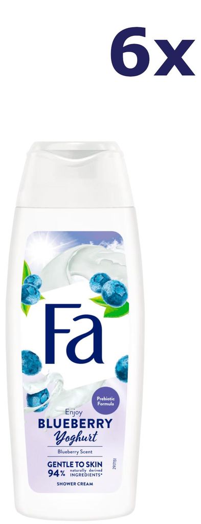 6x Fa Duschgel – Blaubeer-Joghurt 250 ml