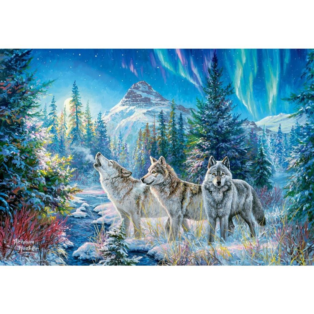CASTORLAND Puzzle Ruf des Mondes 1500 Teile