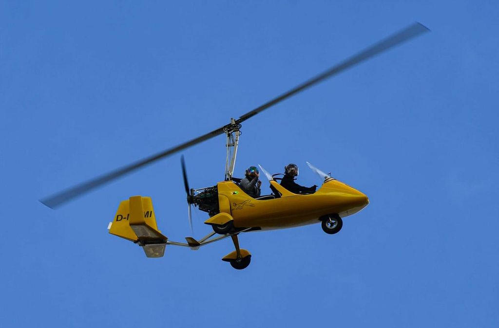 Jochen Schweizer Tragschrauber-Rundflug Mosbach (30 Min.); Erlebnis verschenken oder selbst erleben; Gutschein gültig für 1 Person