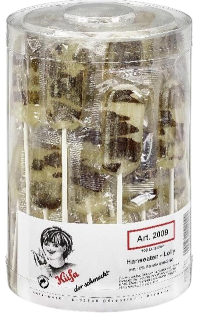 Küfa Hanseaten Lolly 100 Stück 2000g