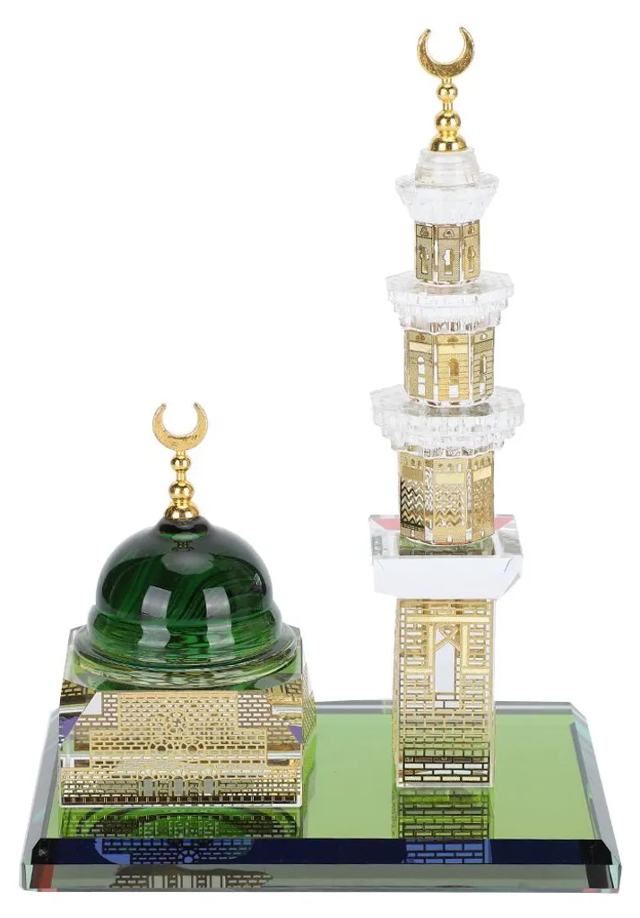 Cadeau Islamique Idéal : Décoration Kaaba pour Bureau et Tableau de Bord