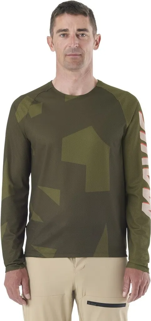 Maillot Enduro Mavic Deemax Vert Taille M Respirant et Ultra Résistant