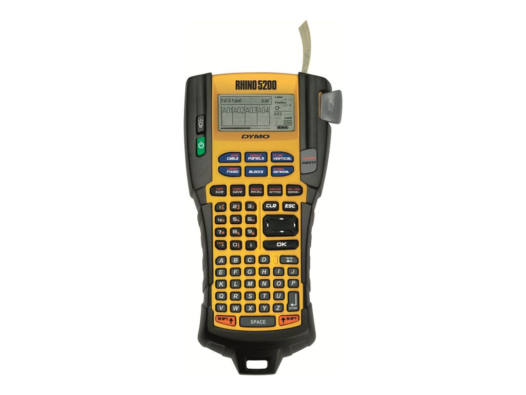 Dymo Rhino 5200 - Beschriftungsgerät - s/w - Thermotransfer Produktbild 