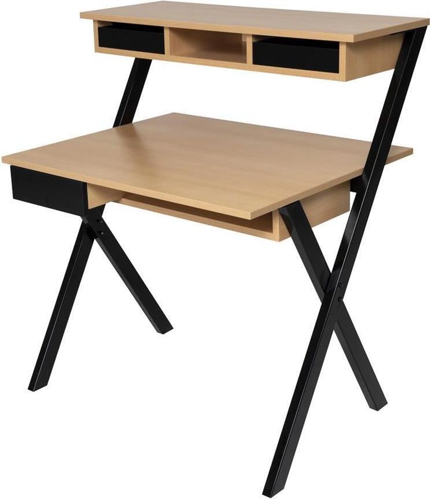 Homeoffice Schreibtisch X-Home Buche Nachbildung